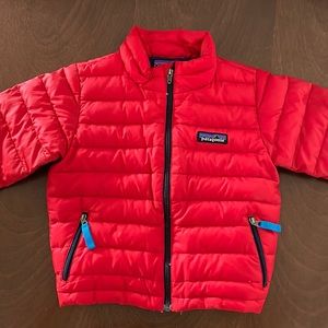 Red Patagonia Toddler Jacket 2T